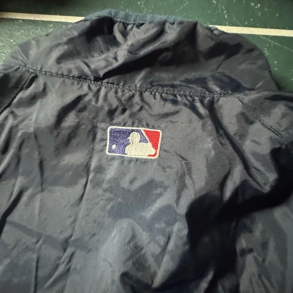 Vintage Youth Large MLB New York Yankees Lightweight 1/4 Zip Windbreaker